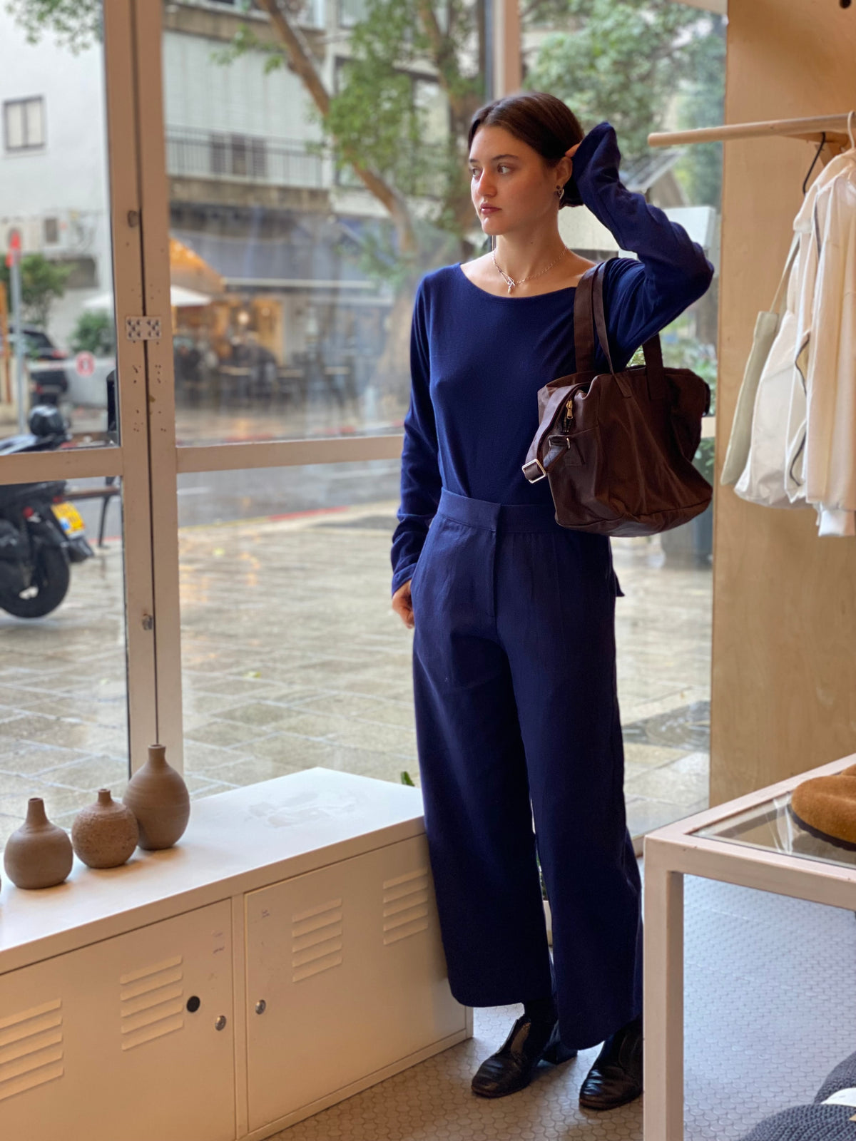 מכנסיי אירופה - כחול