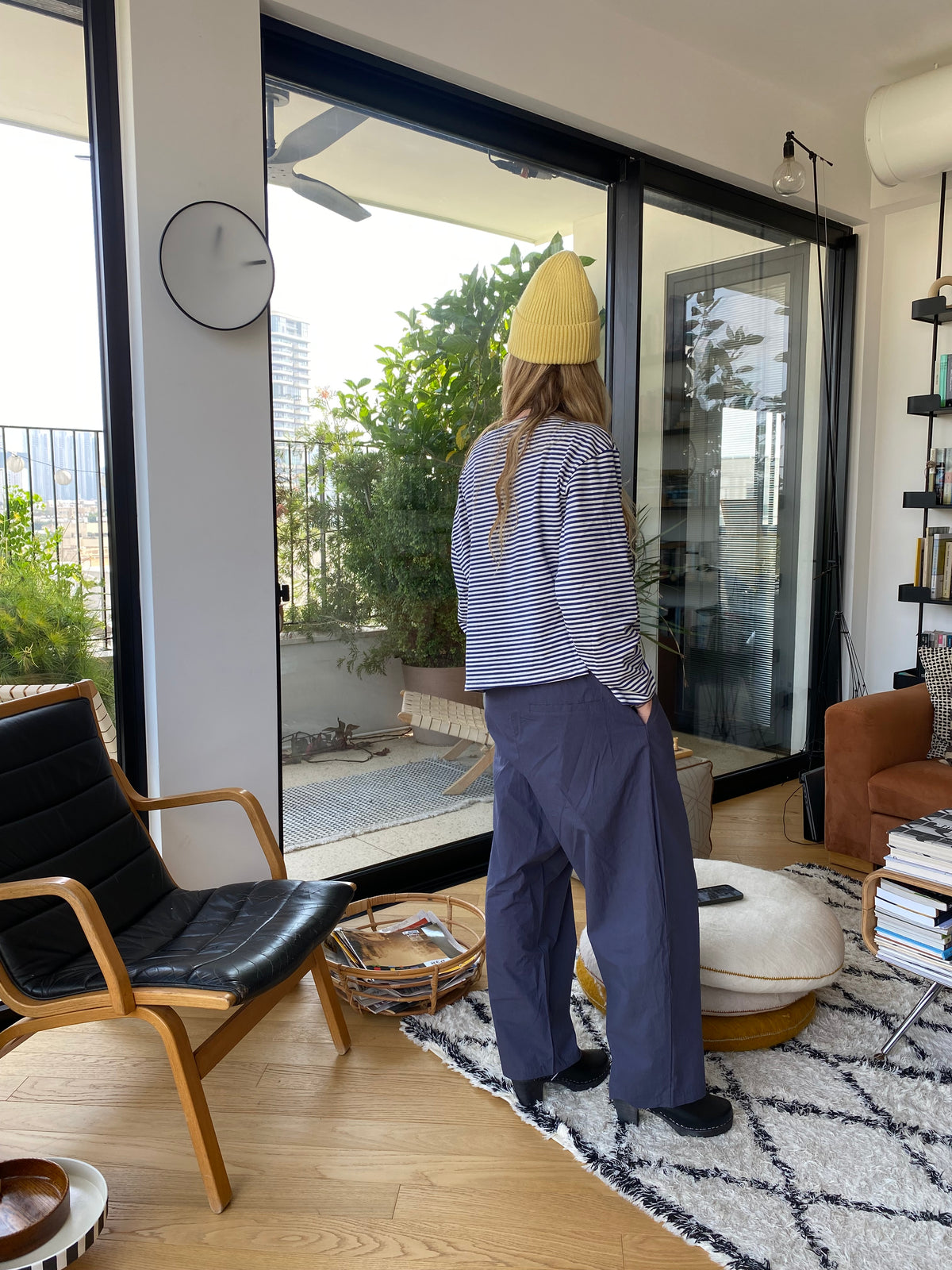 מכנסיי אסיה - כחולים