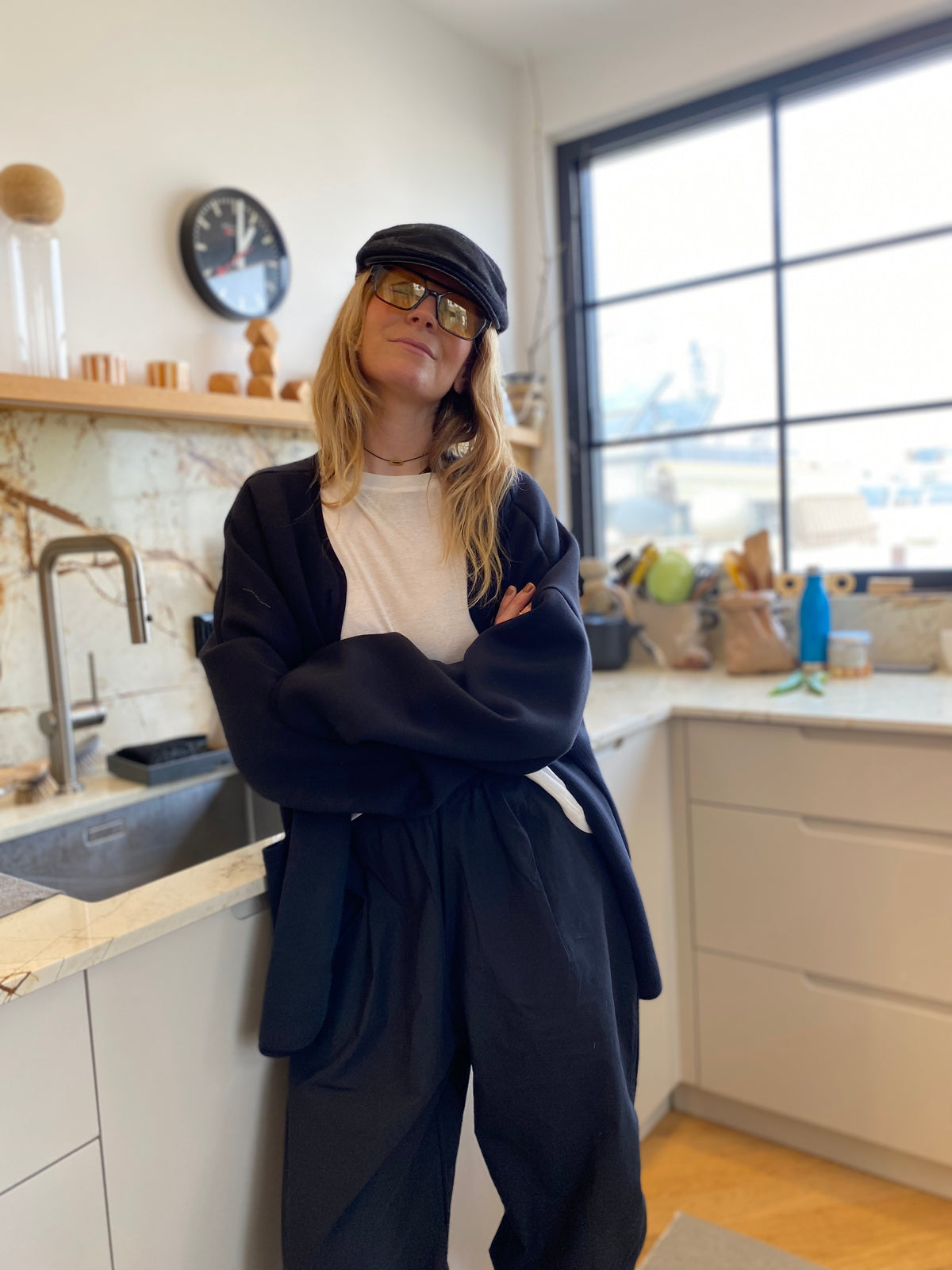 קרדיגן שחור