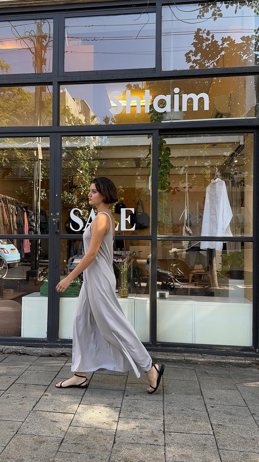 Maxi Dress - Light Gray